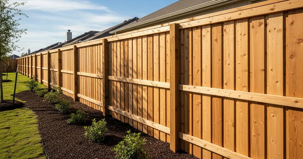 Fencing in Denton, TX — How to Choose the Right Fence Material for North Texas Weather