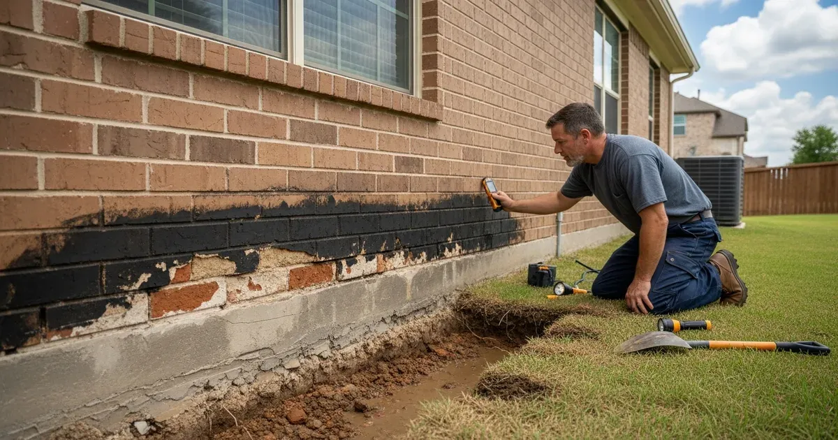 Plumbing in Denton, TX — 5 Signs You Have a Slab Leak (And What It Costs to Fix)