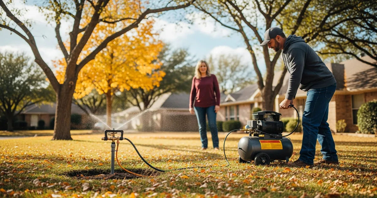 How to Winterize Your Irrigation System in Texas