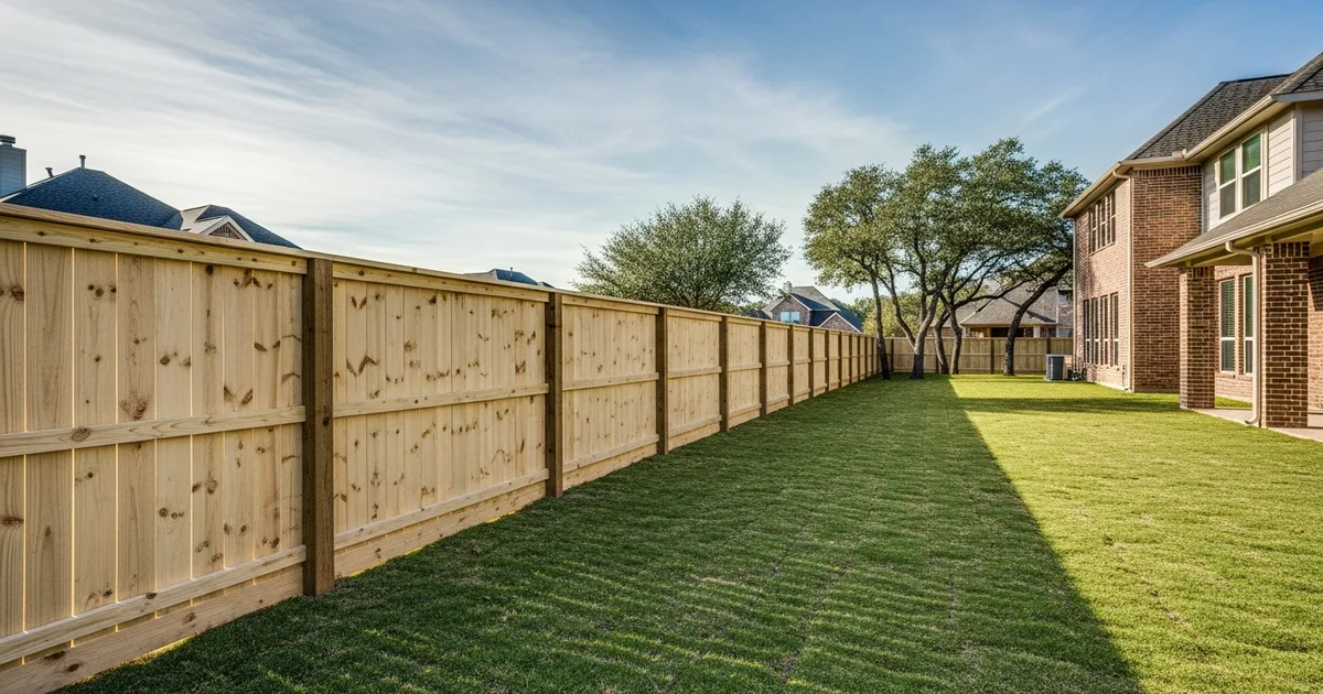 Fencing services in Denton, TX — How Much Does a Privacy Fence Cost in Denton, TX?