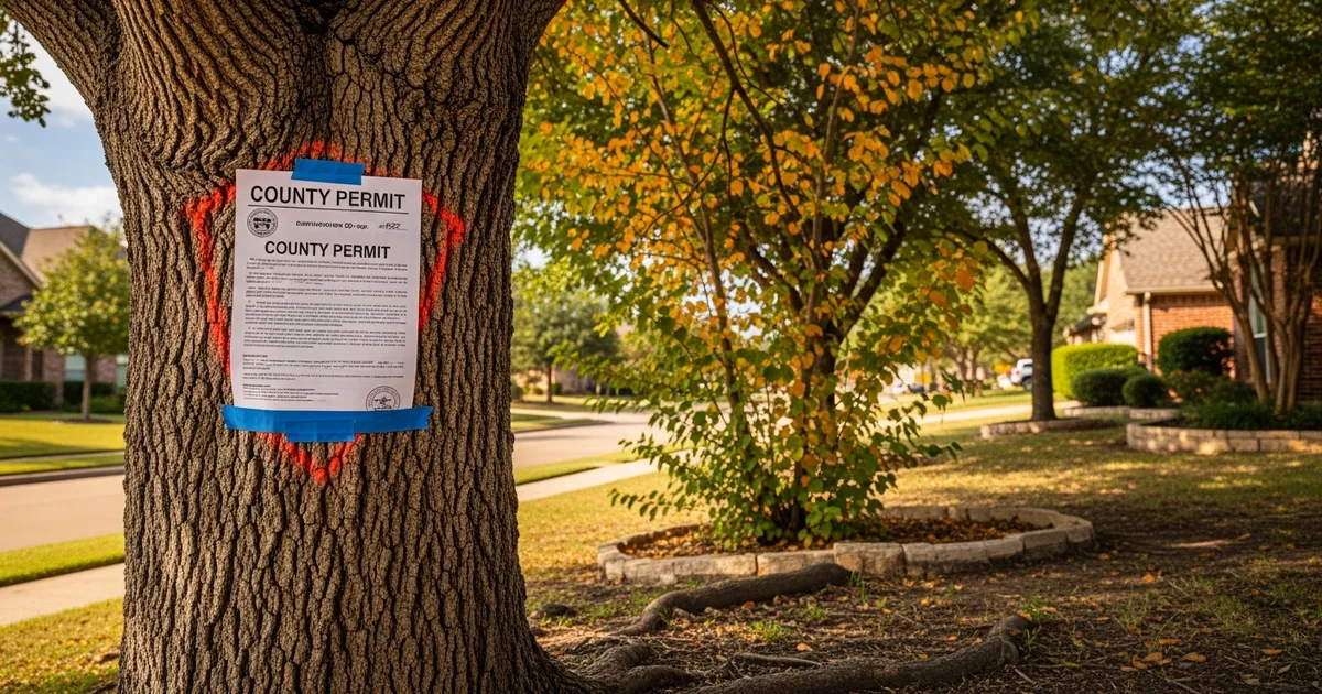 Tree Removal Permits and Regulations in Denton County